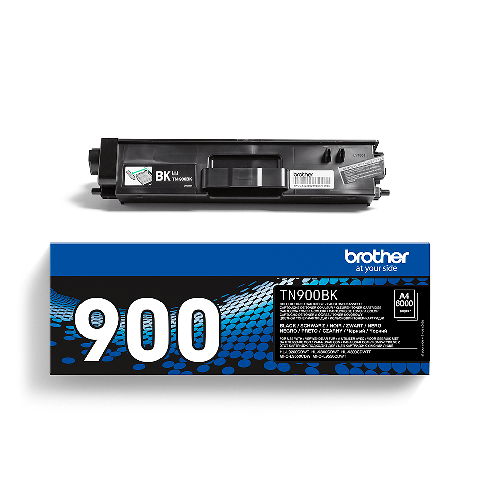 Toner Cartridge - Tn900bk - 6000 Pages - Black
