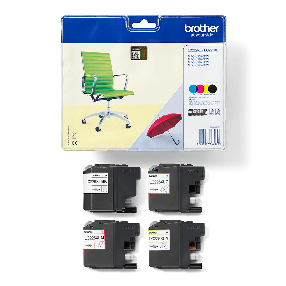 Ink Cartridge - Lc229xlvalbp - High Capacity - Value Pack
