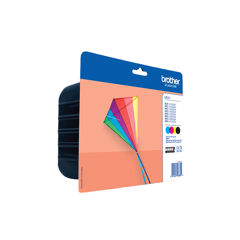 Ink Cartridge - Lc223 - Multipack - 550 Pages - Black / Cyan / Magenta / Yellow