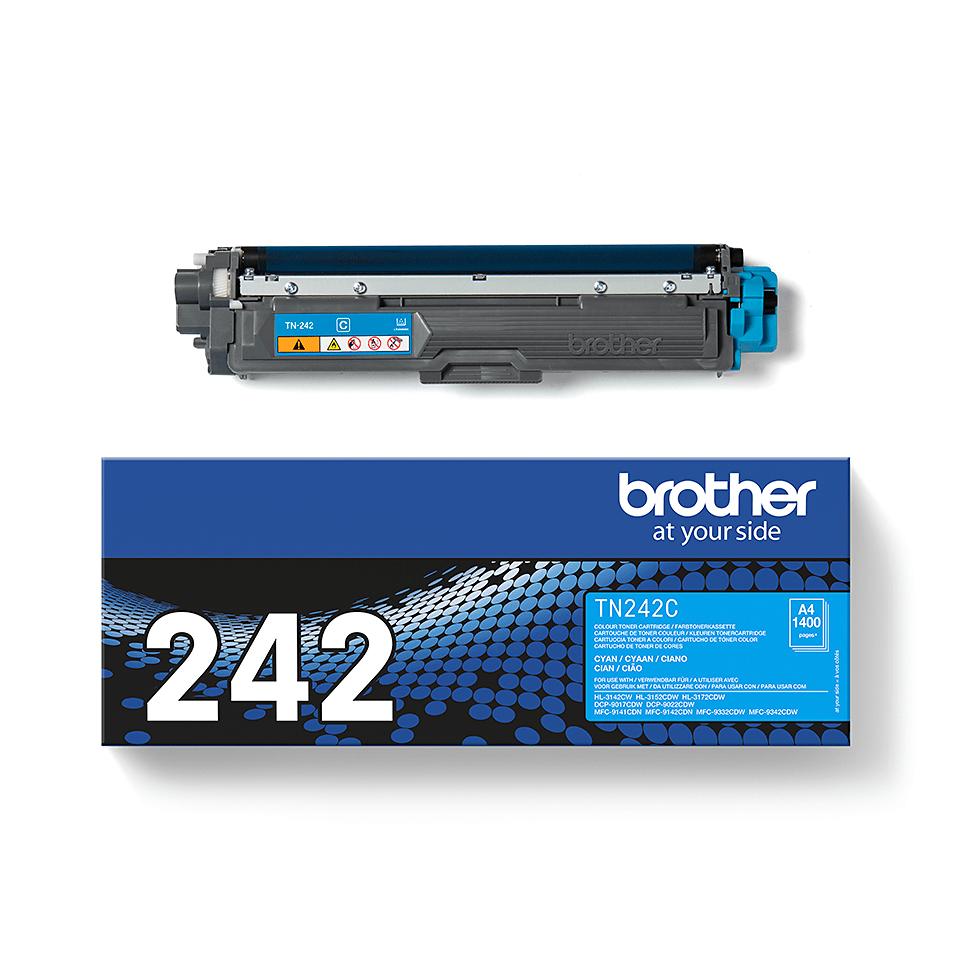 Toner Cartridge - Tn242c - 1400 Pages - Cyan