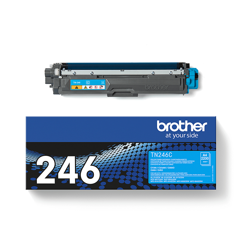 Toner Cartridge - Tn246c - 2200 Pages - Cyan