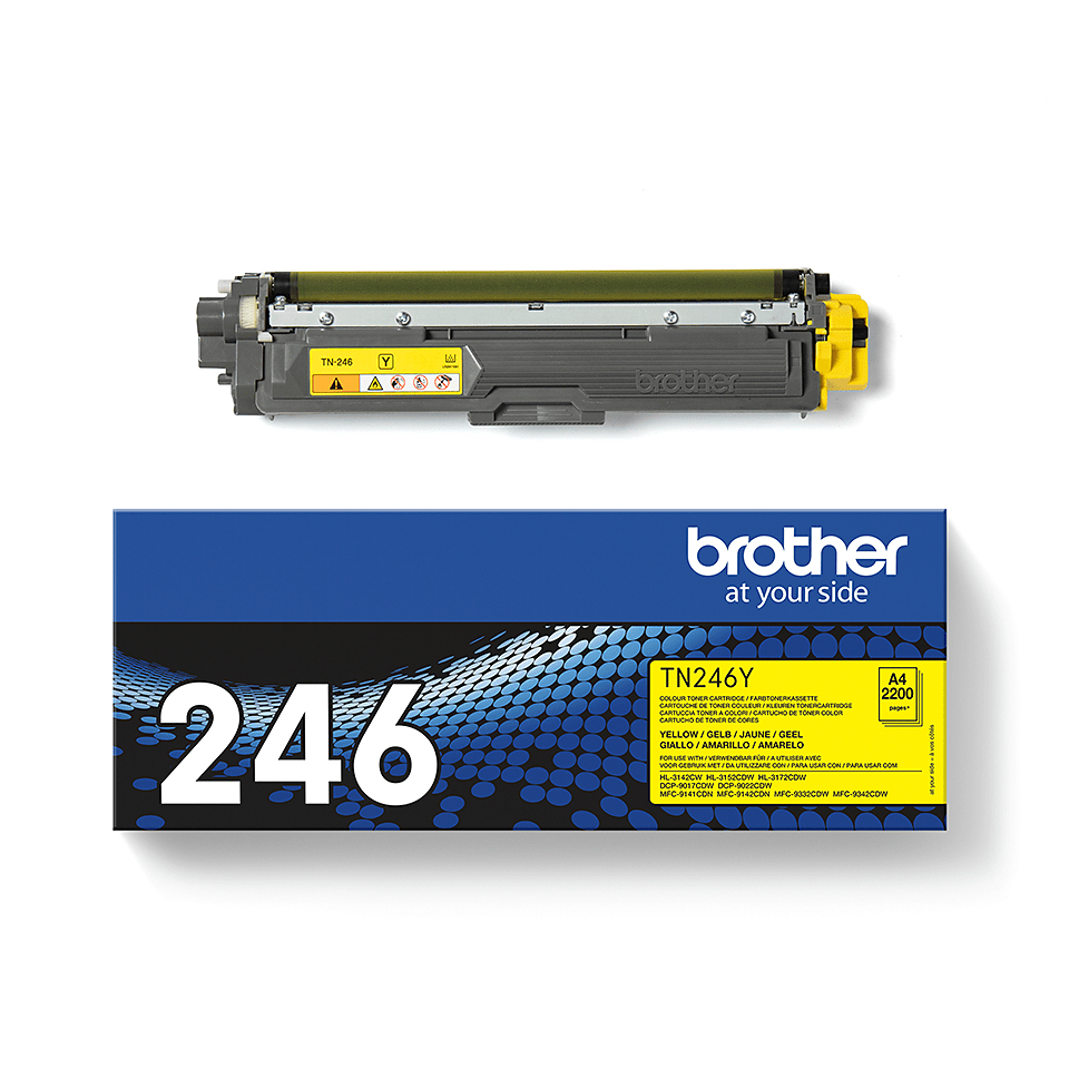 Toner Cartridge - Tn246y - 2200 Pages - Yellow