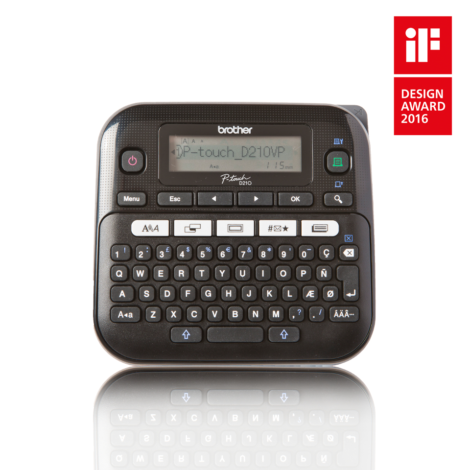 Pt-d210vp - Label Printer - Thermal Transfer - 12mm - Azerty