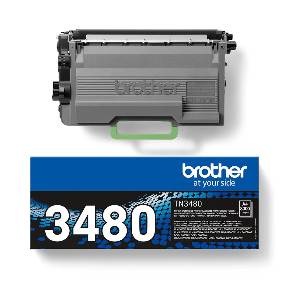 Toner Cartridge - Tn3480 - 8000 Pages - Black