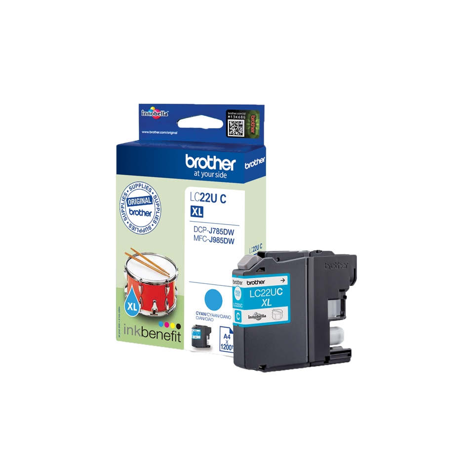 Ink Cartridge - Lc22uc - 1200 Pages - Cyan
