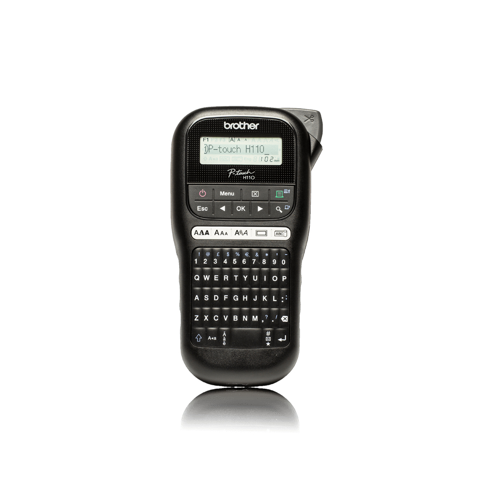 Pt-h110 - Label Printer - Thermal Transfer - 12mm - Qwerty