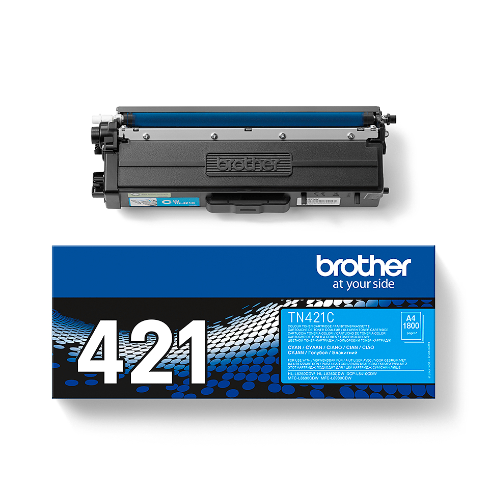 Toner Cartridge - Tn421c - 1800 Pages - Cyan