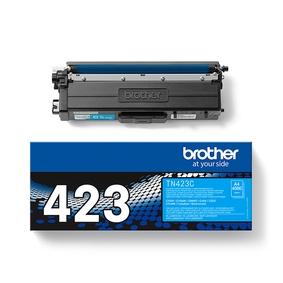 Toner Cartridge - Tn423c - 4000 Pages - Cyan