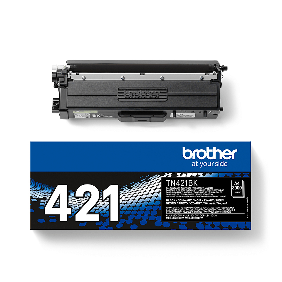 Toner Cartridge - Tn421bk - 3000 Pages - Black
