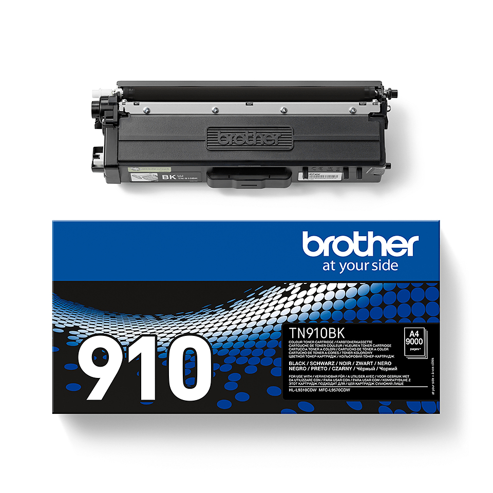 Toner Cartridge - Tn910bk - 9000 Pages - Black