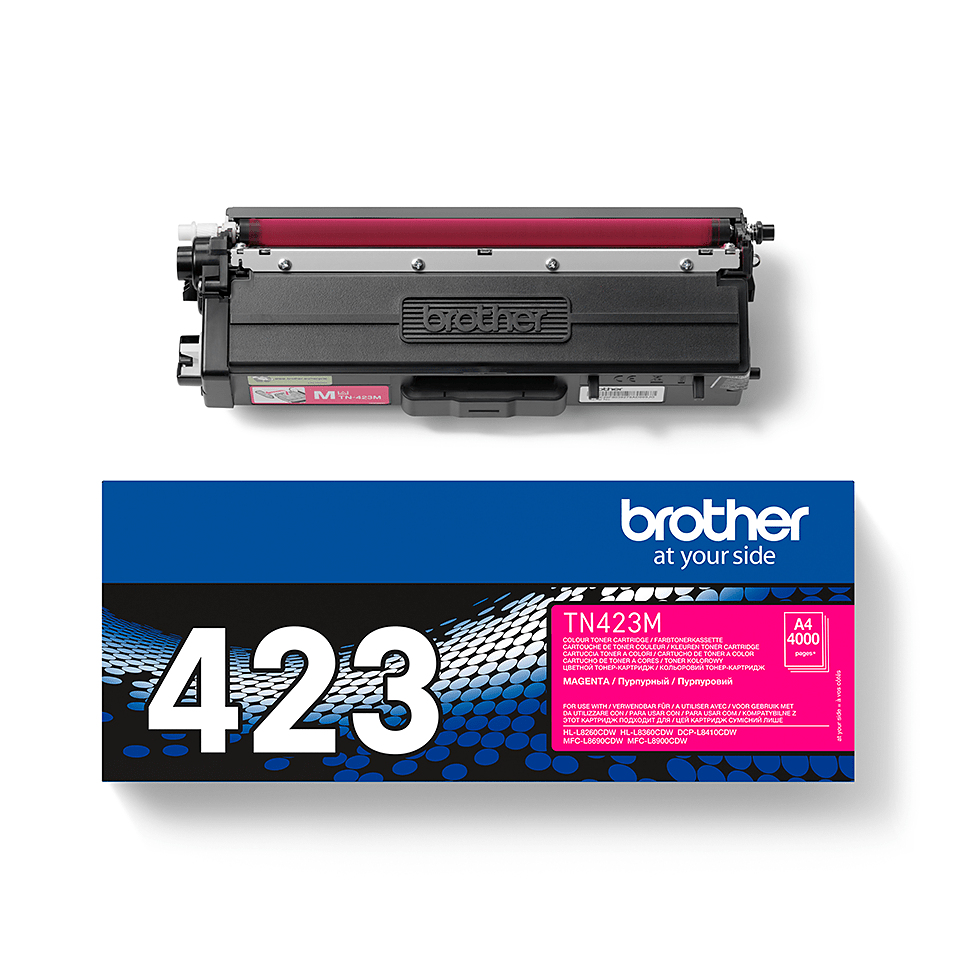 Toner Cartridge - Tn423m - 4000 Pages - Magenta
