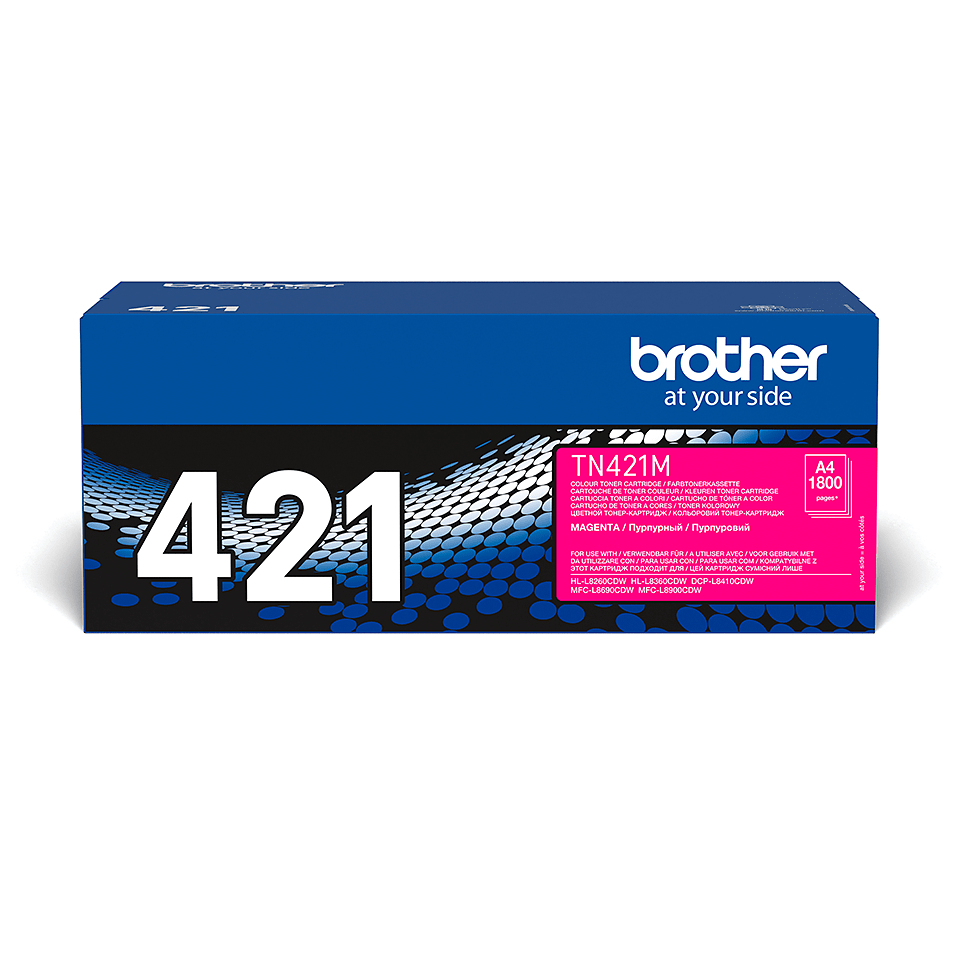 Toner Cartridge - Tn421m - 1800 Pages - Magenta