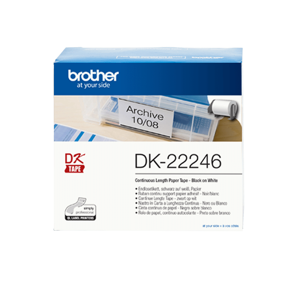 Continuous Label 62mm Wide (dk22246)