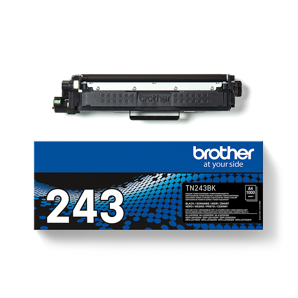 Toner Cartridge - Tn243bk - 1000 Pages - Black