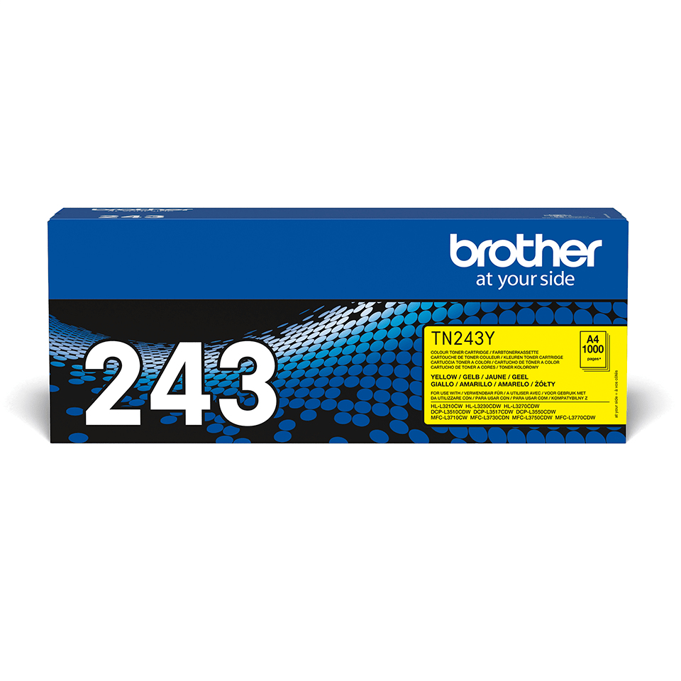 Toner Cartridge - Tn243y - 1000 Pages - Yellow