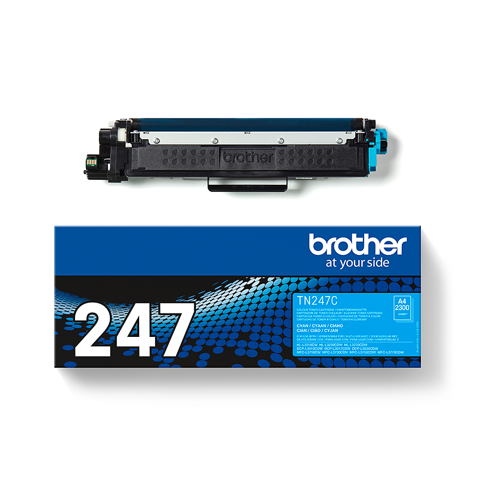 Toner Cartridge - Tn247c - 2300 Pages - Cyan