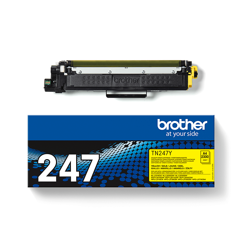 Toner Cartridge - Tn247y - 2300 Pages - Yellow