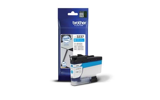 Ink Cartridge - Lc3237c - 1500 Pages - Cyan