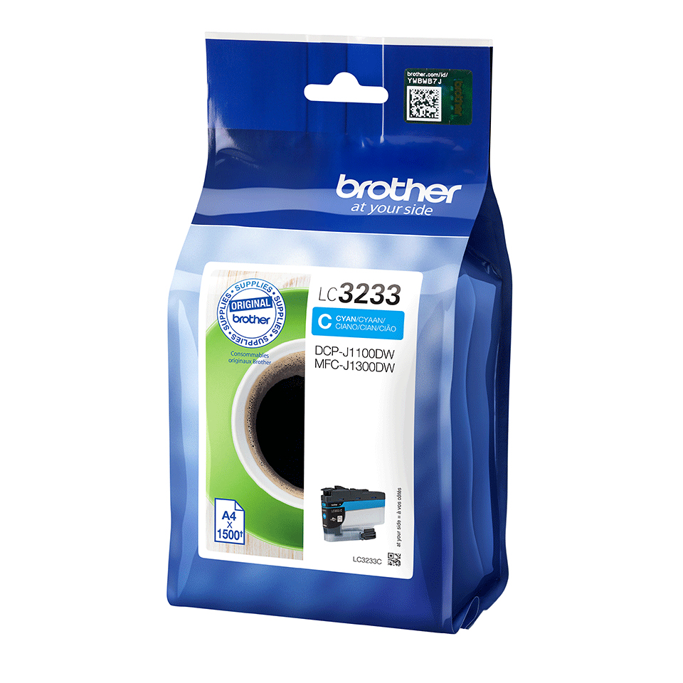 Ink Cartridge - Lc3233c - 1500 Pages - Cyan