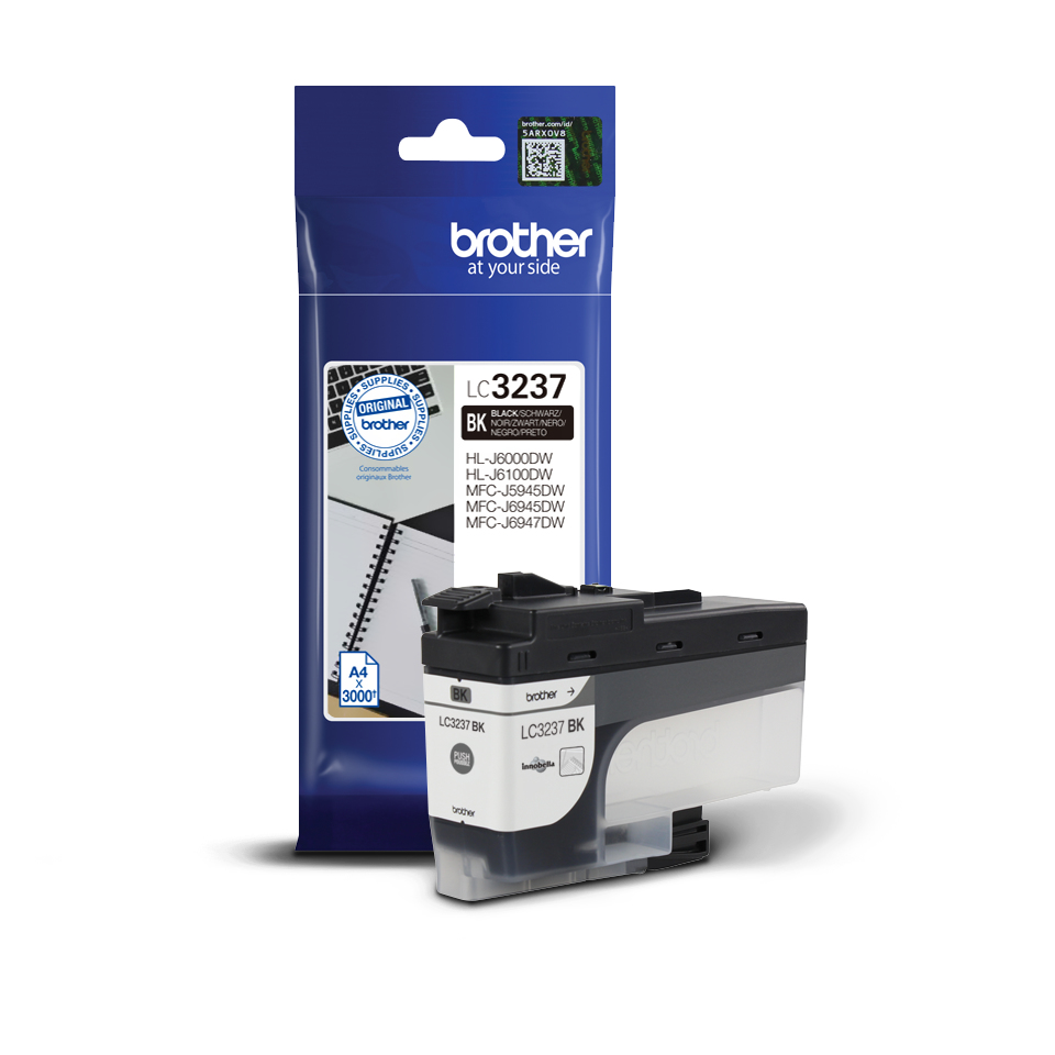 Ink Cartridge - Lc3237bk - 3000 Pages - Black