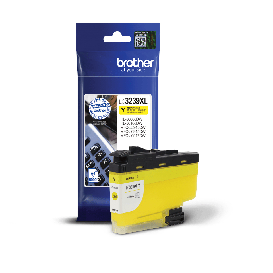 Ink Cartridge - Lc3239xly - High Capacity - 5000 Pages - Yellow