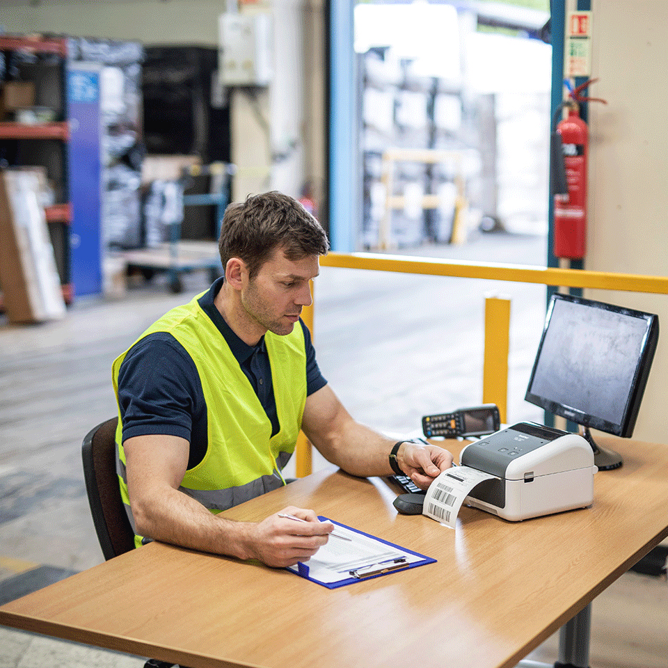Td-4410d - Label Printer - Direct Thermal - 4in - USB /  Serial