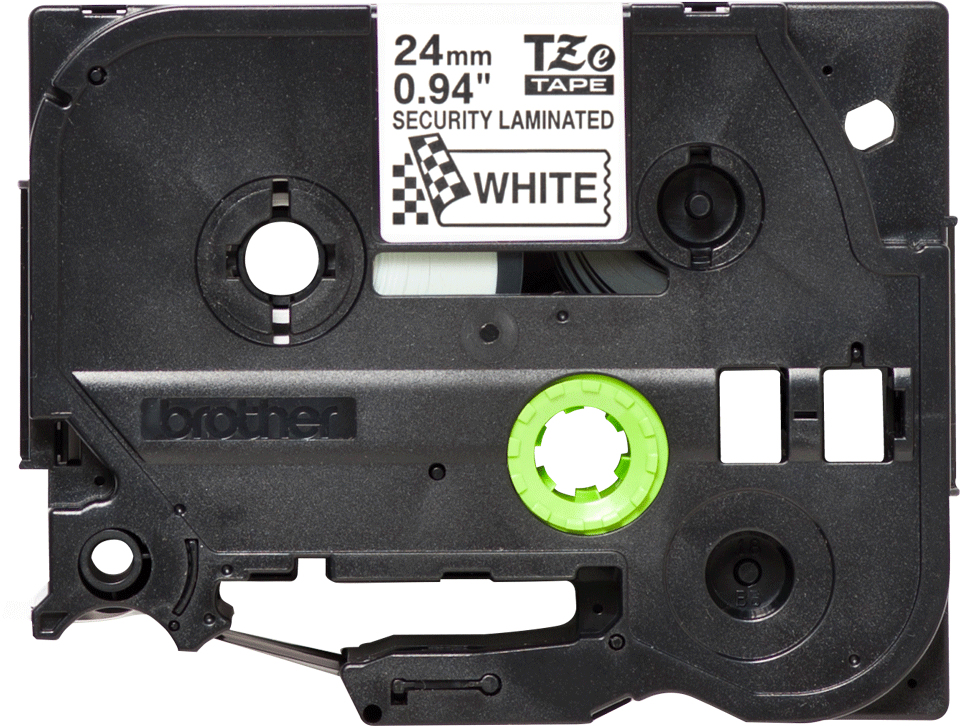 Tze-se5 Labelling Tape Cassette - Black On White 24mm Wide