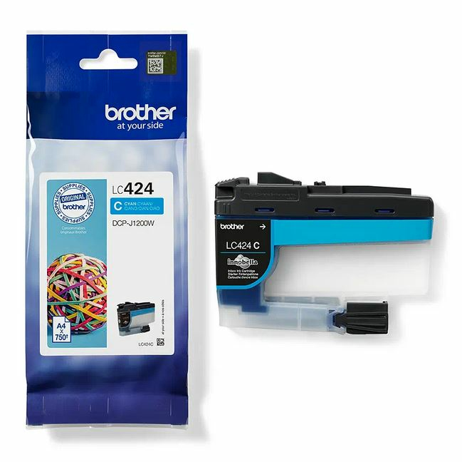 Ink Cartridge - Lc424c  - 750 Pages - Cyan