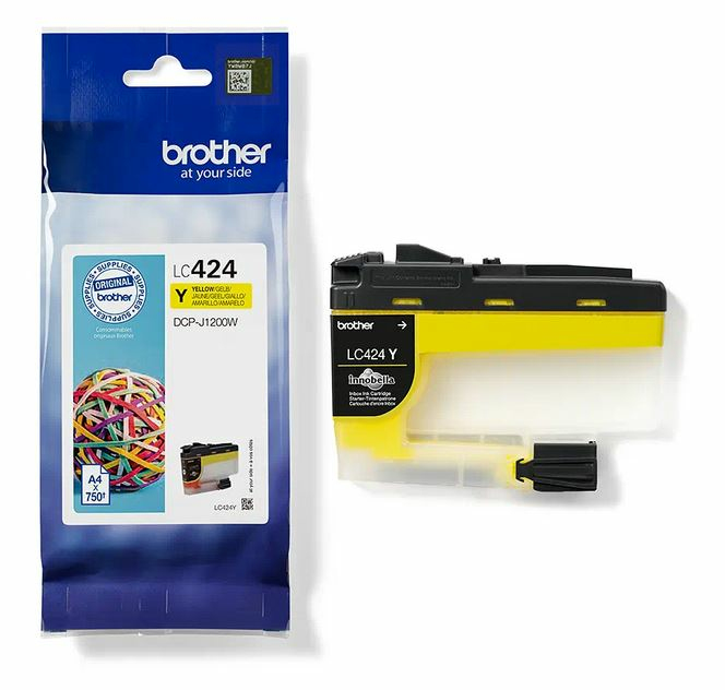 Ink Cartridge - Lc424y  - 750 Pages - Yellow