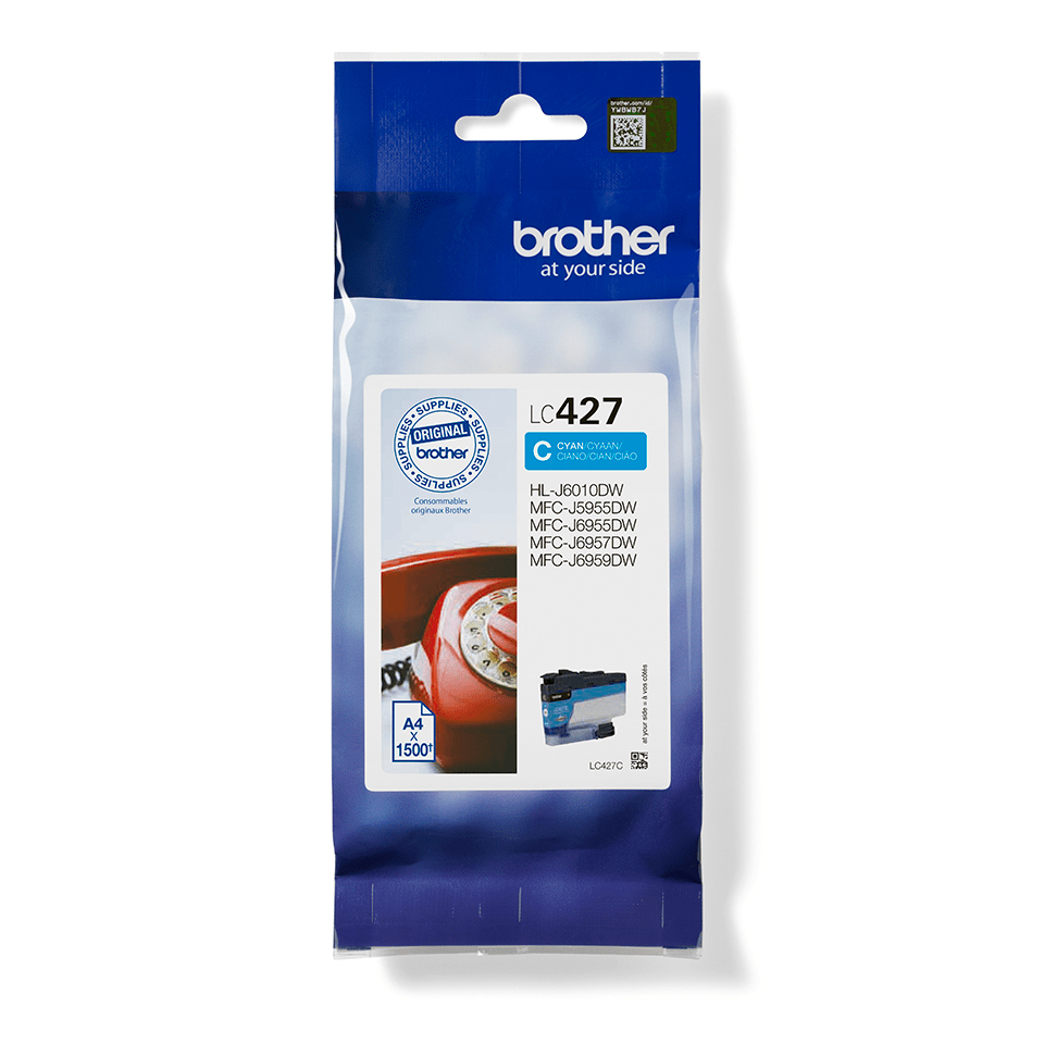 Ink Cartridge - Lc427c - 1500 Pages - Cyan