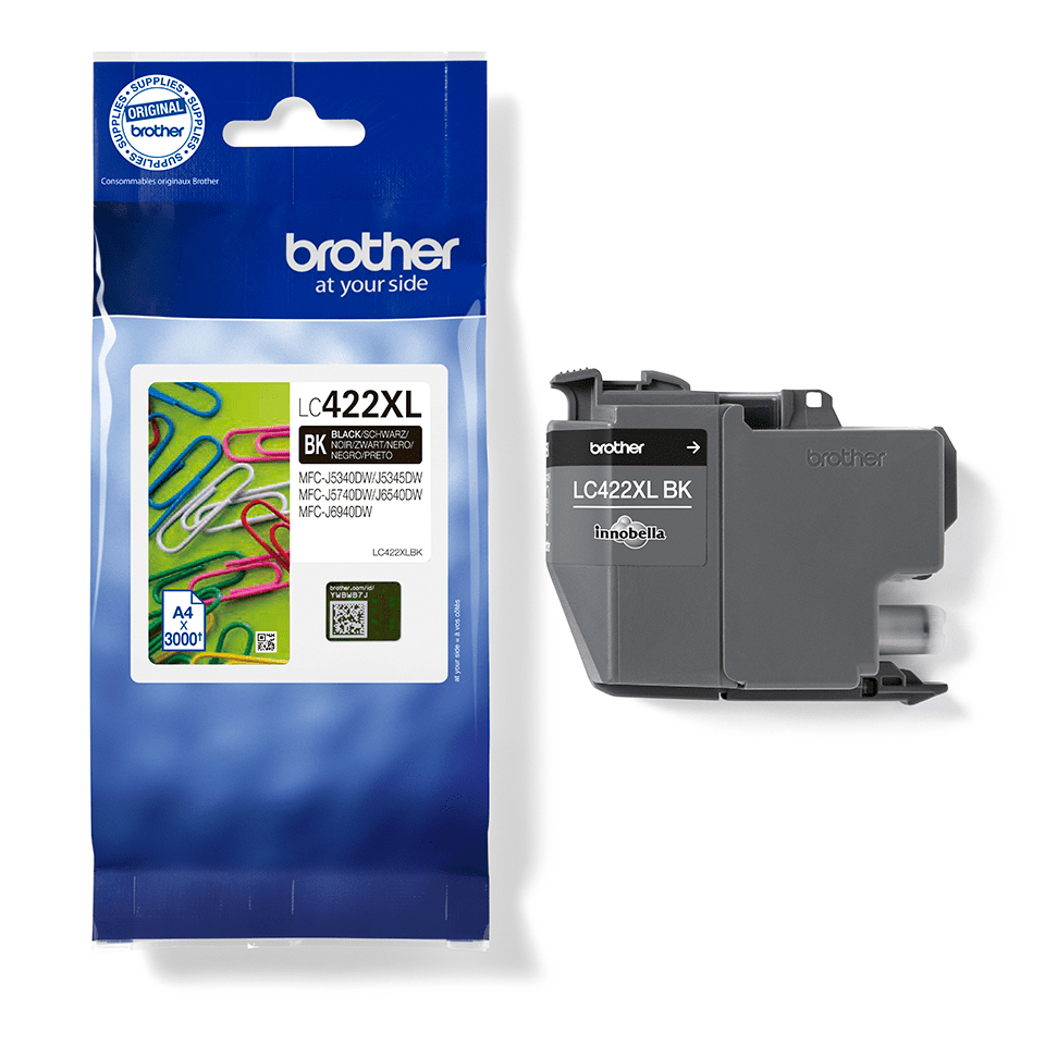 Ink Cartridge - Lc422xlbk- 3000 Pages - Black - Single Blister Pack