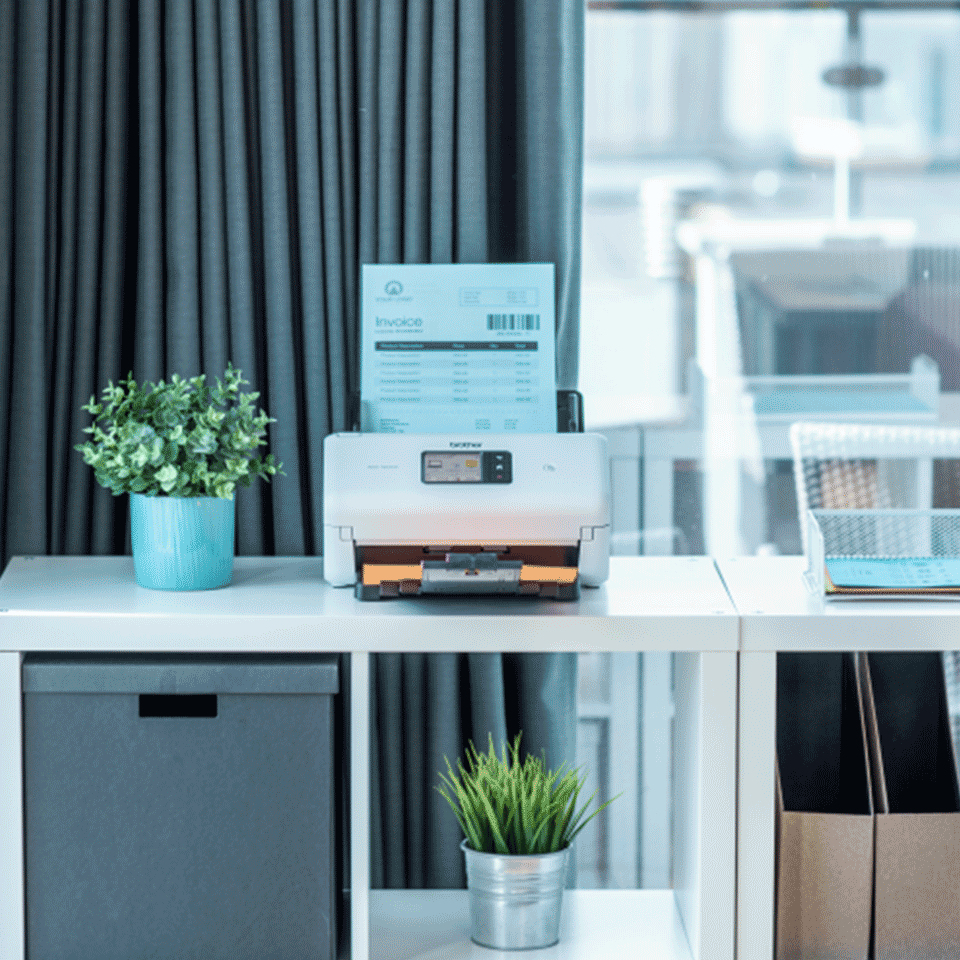 Ads-4500w Wireless Desktop Document Scanner