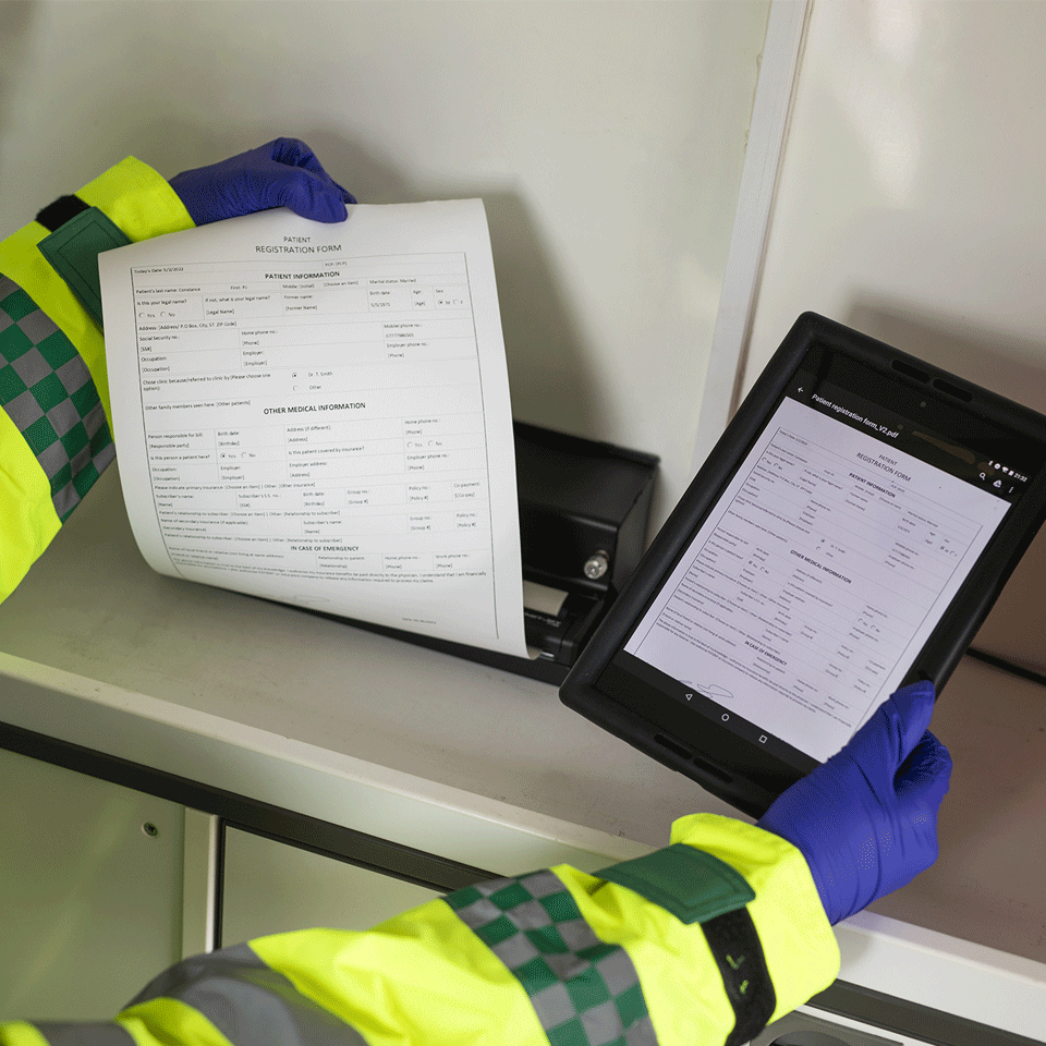 Pj-862 - Mobile Printer - Thermal - A4 - USB-c / Bluetooth