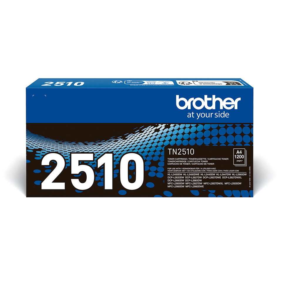 Toner Cartridge - Tn2510 - 1200 Pages - Black