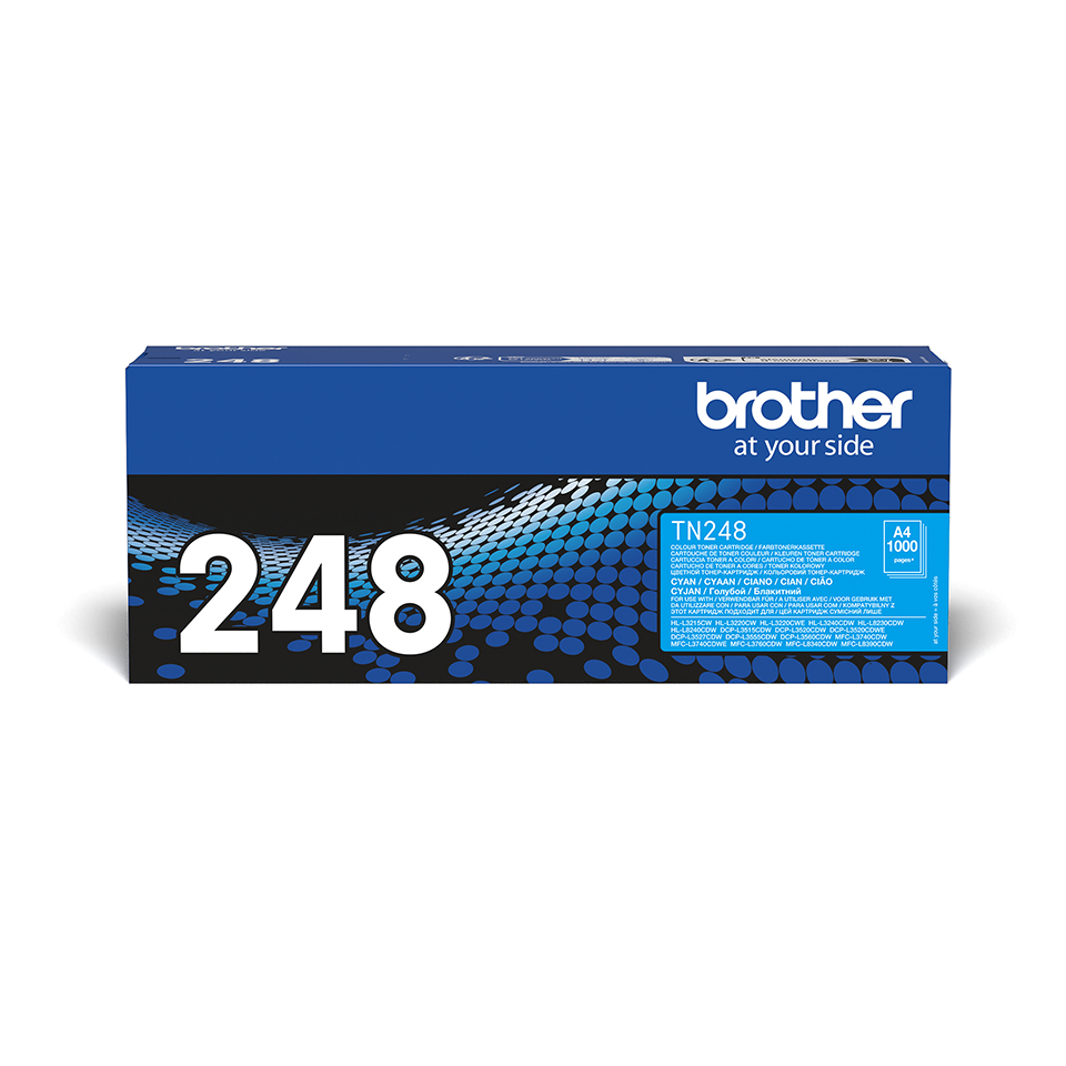 Toner Cartridge - Tn248c - 1000 Pages - Cyan
