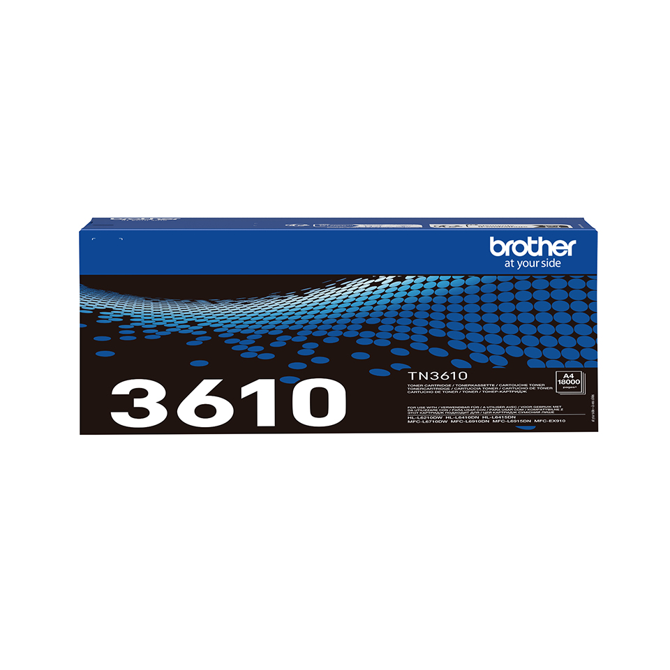 Toner Cartridge - Tn-3610 - Super High Capacity - 18000 Pages - Black