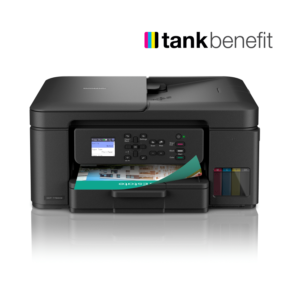 Dcp-t780dw - Colour Multi Function Printer - Inkjet - A4 - USB / Wireless