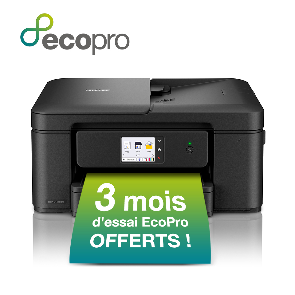 Dcp-j1460dw - Colour Multi Function Printer - Inkjet - A4 - USB / Wi-Fi