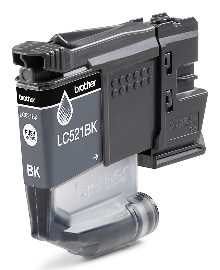 Ink Cartridge - Lc521bk - 500 Pages - Black