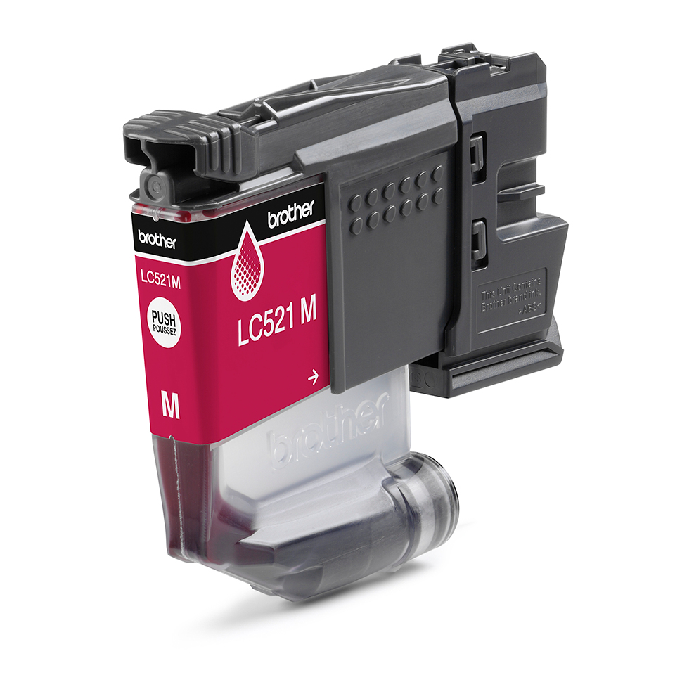 Ink Cartridge - Lc521m - 500 Pages - Magenta