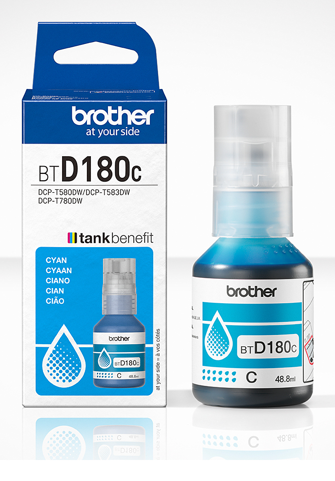 Ink Bottle - Btd180c - 5000 Pages - Cyan