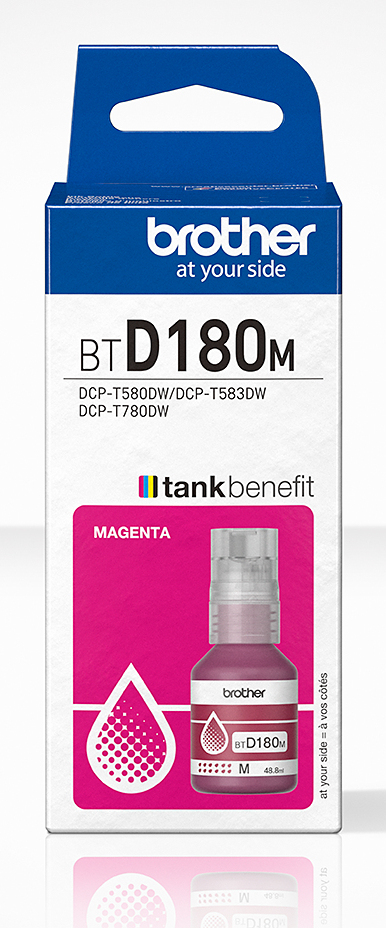 Ink Bottle - Btd180m - 5000 Pages - Magenta