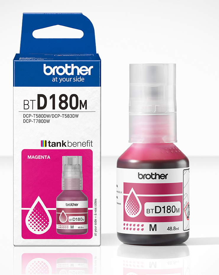 Ink Bottle - Btd180m - 5000 Pages - Magenta