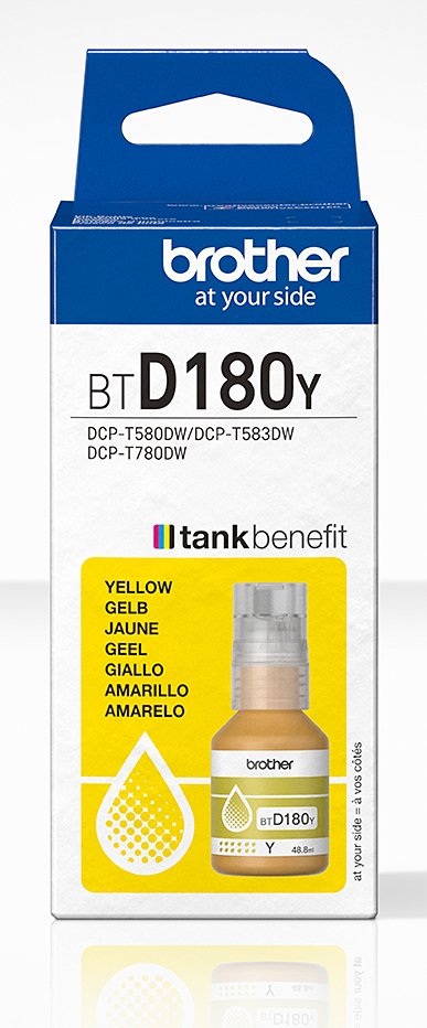 Ink Bottle - Btd180y - 5000 Pages - Yellow