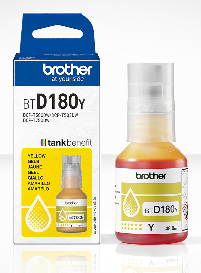 Ink Bottle - Btd180y - 5000 Pages - Yellow