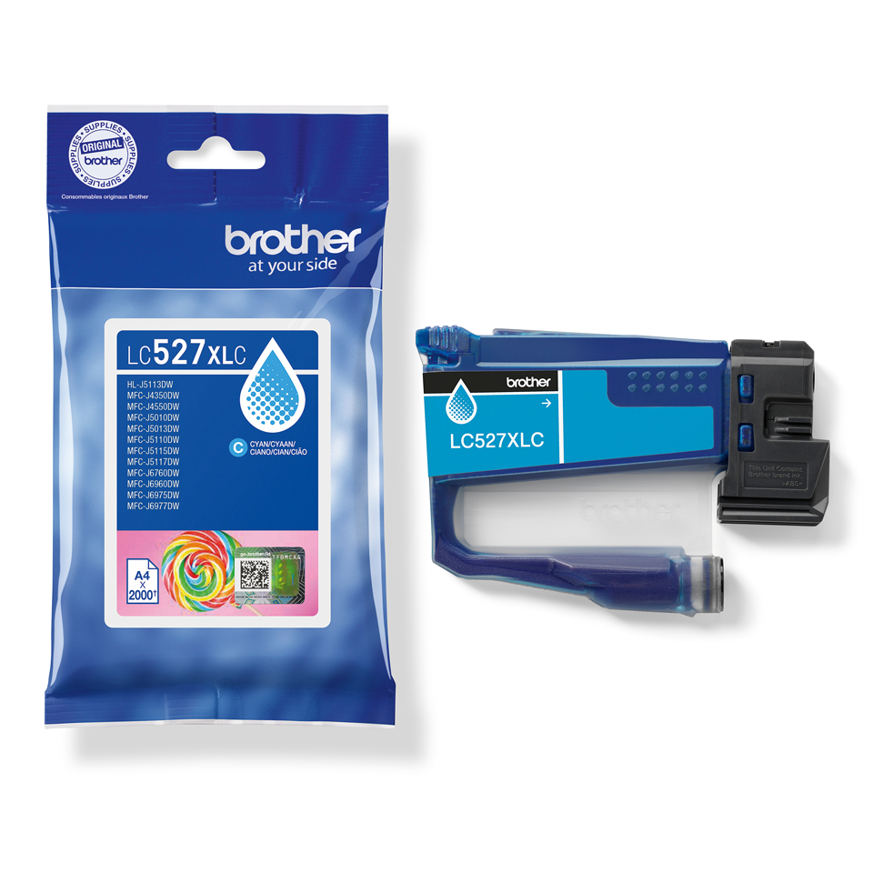 Ink Cartridge - Lc527xlc - High Capacity - 2000 Pages - Cyan