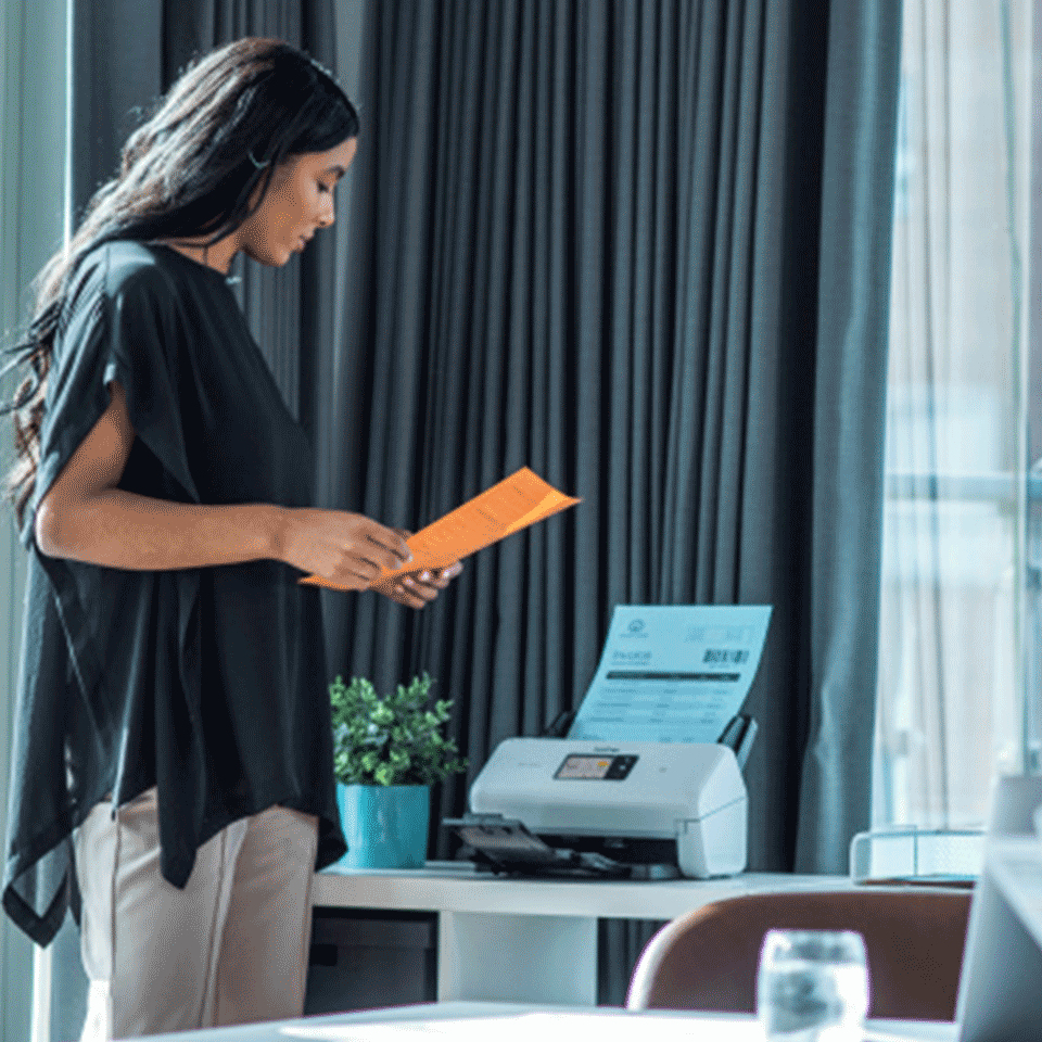 Ads-4550dw Desktop Document Scanner