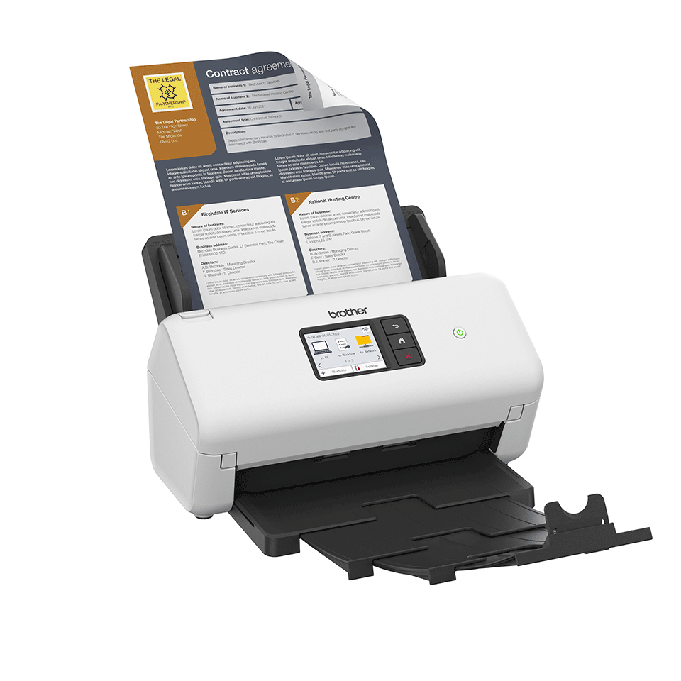 Ads-4550dw Desktop Document Scanner