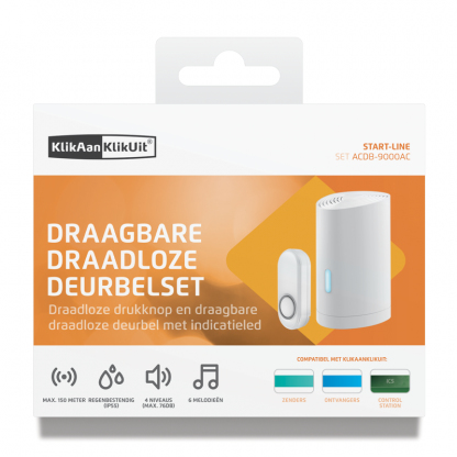 ACDB-9000AC GONG (BATTERIJ)+DRUKKER