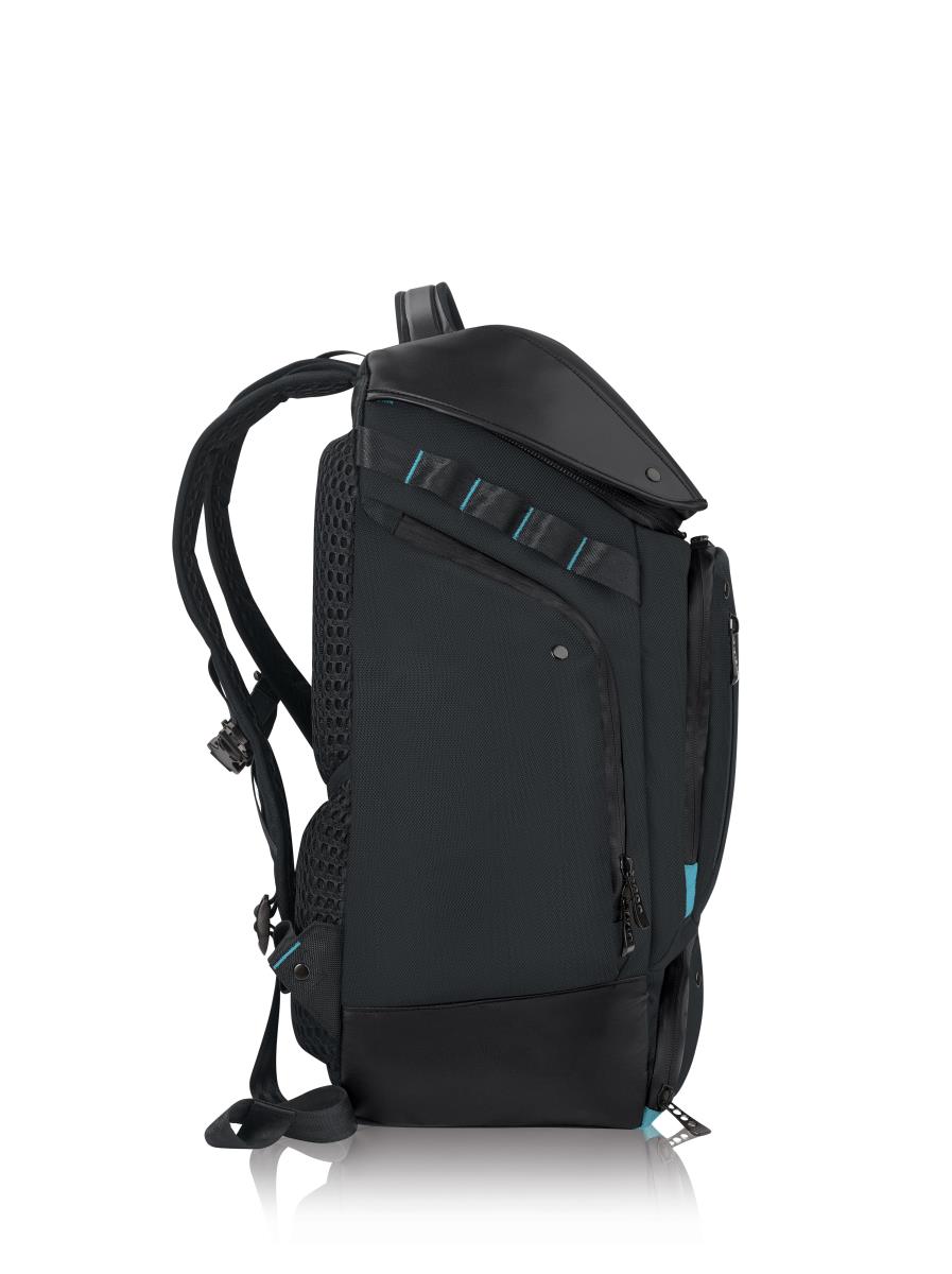 Predator Gaming Utility - 17in Notebook Backpack - Black Teal / 1680d Ballistic Polyeste Fabric